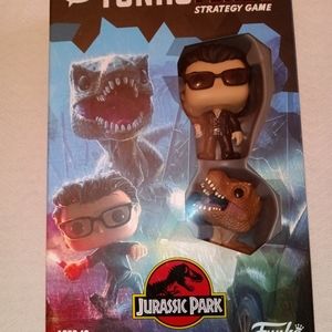 * Funkoverse Jurassic Park 101 Expandalone Strategy Board Game, Pop funko